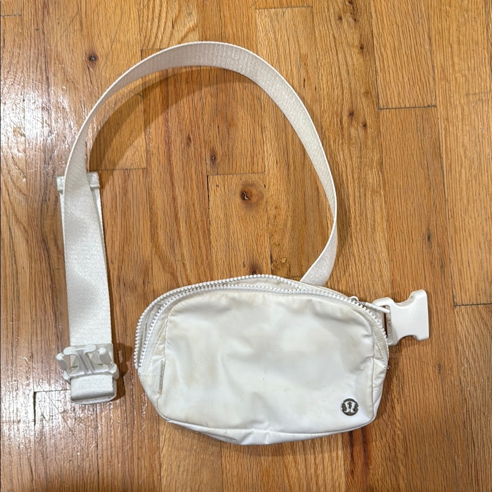 Lululemon White Belt Bag